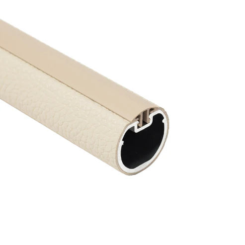 TAG Hardware Elite Faux Leather Wrapped Wardrobe Closet Pole