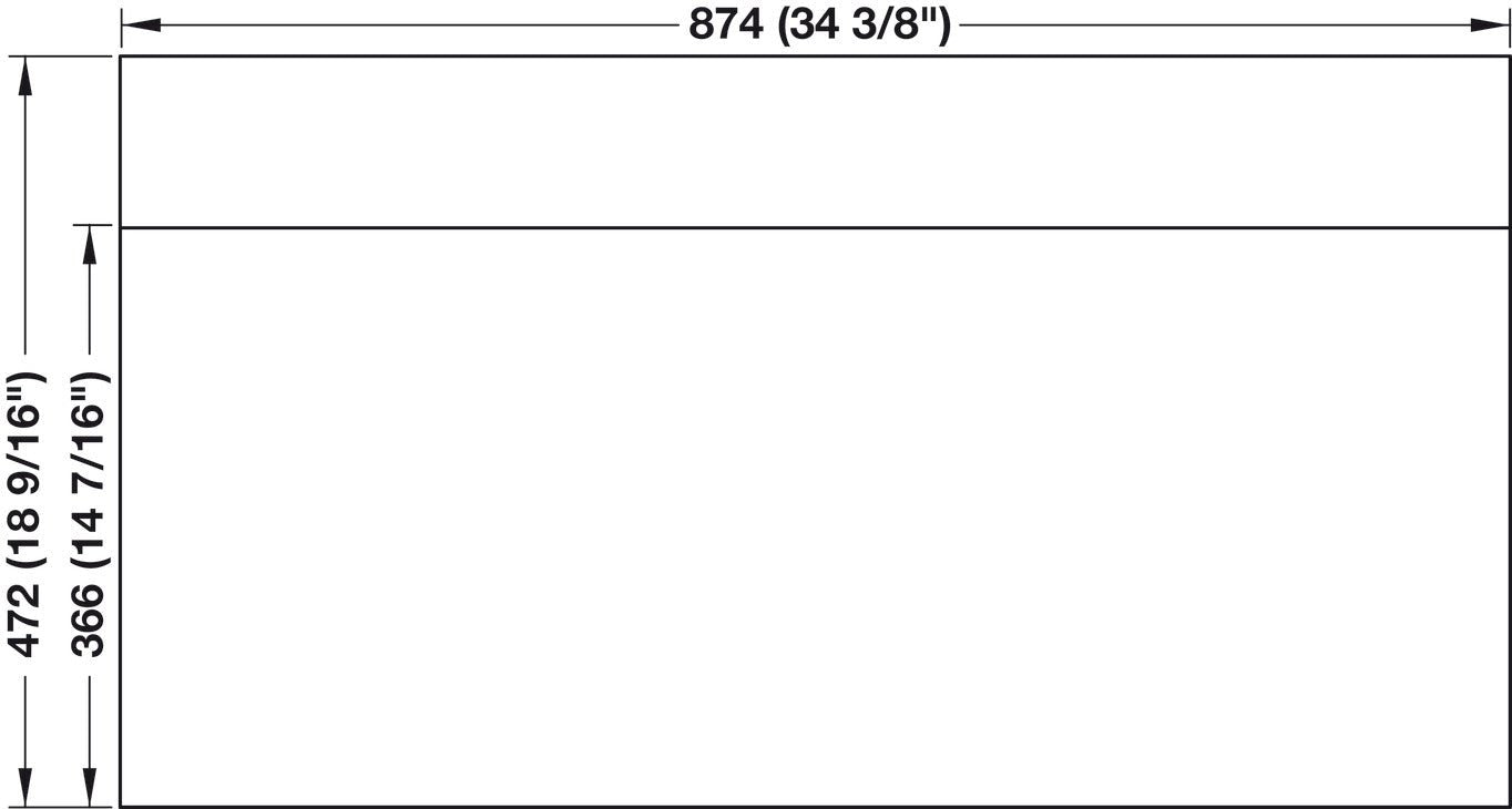 TAG Hardware Contour Faux Leather Drawer Organization Liner Kit - KI Home