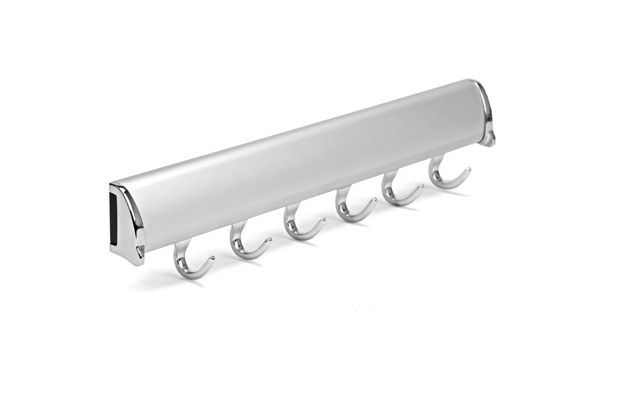 TAG Hardware Designer 5 - Hook Telescopic Valet Belt Rack - KI Home