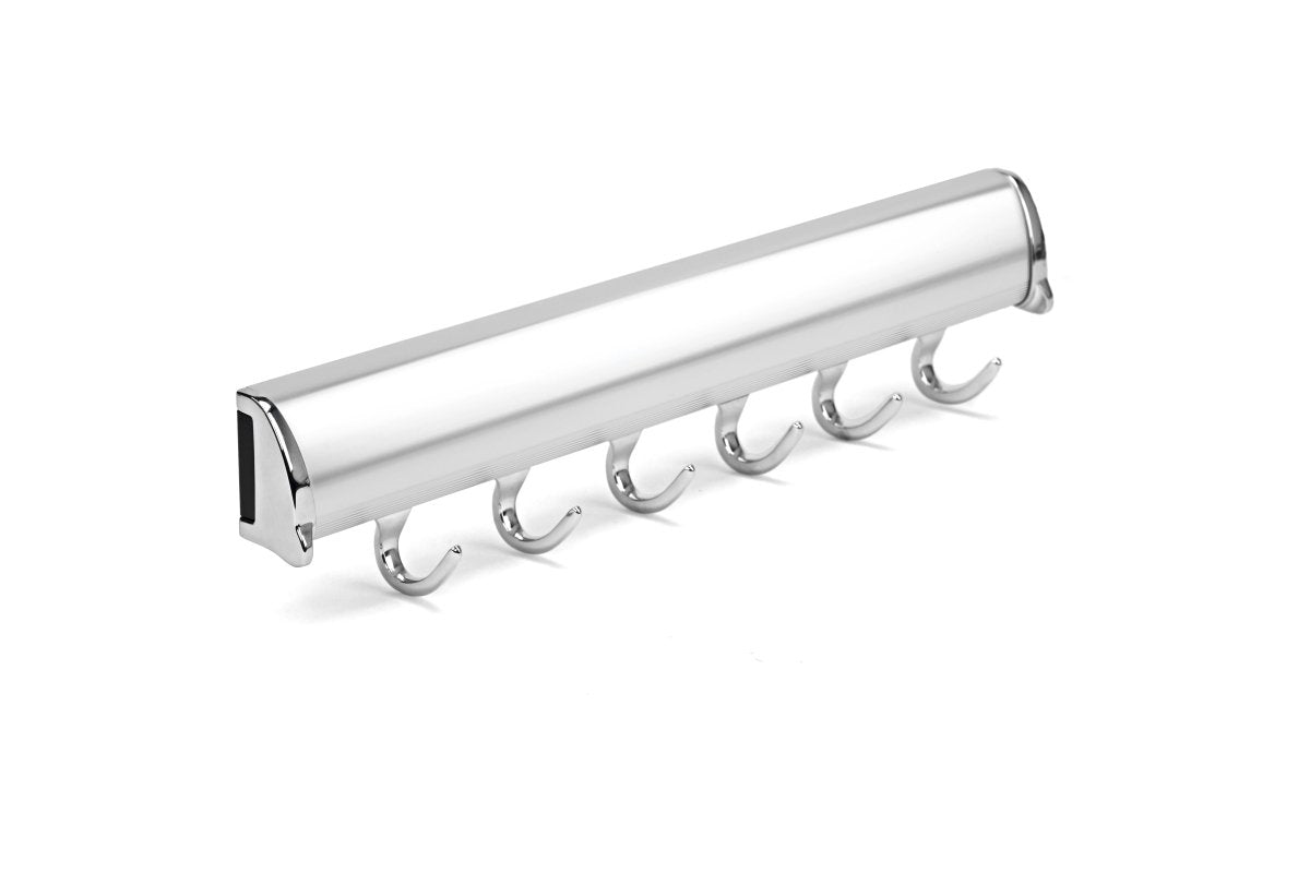 TAG Hardware Designer 5 - Hook Telescopic Valet Belt Rack - KI Home