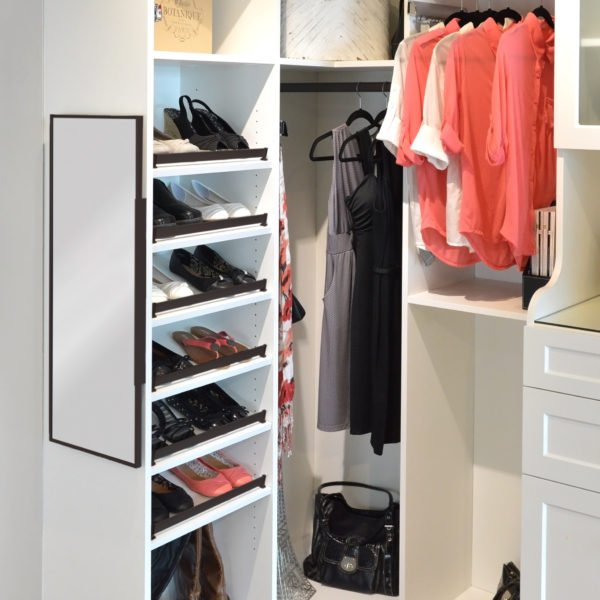 TAG Hardware Elite Full - Rotation Pull - Out Closet Mirror | Multiple Finishes - KI Home