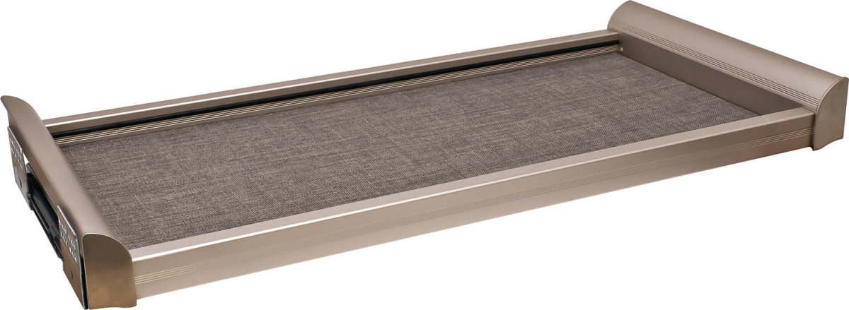 TAG Hardware ENGAGE Pull-out Shelf with Full extension Soft Close undermount slides - KI Home