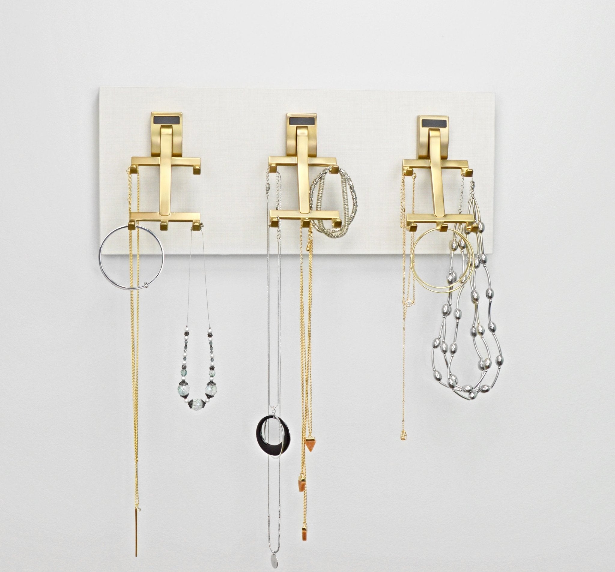 TAG Hardware Premium 5 - Hook Belt Cleat Mount Space - Saving Organizer - KI Home