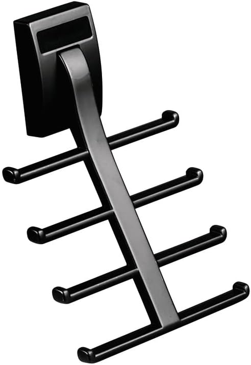 TAG Hardware Premium 8 - Tie Organizer Rack - Wall & Closet Mount, Space - Saving, Made in Canada - KI Home