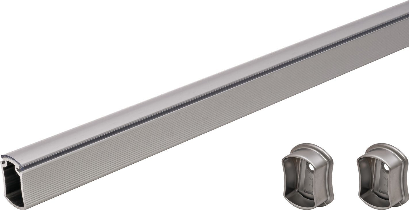 TAG Hardware Premium Concave Wardrobe Rod - Scratch - Resistant, Multiple Finishes & Lengths - KI Home