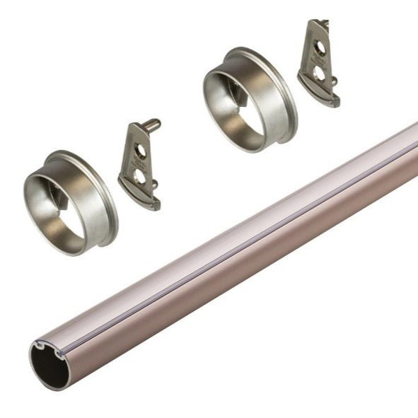 TAG Hardware Premium Custom Cut 1 - 5/16" Round Closet Rod Kit | Synergy Elite Collection - KI Home