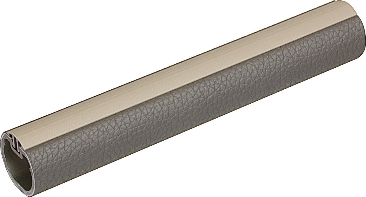 TAG Hardware Premium Leather Wrapped Closet Rod | Luxury Wardrobe Pole - KI Home