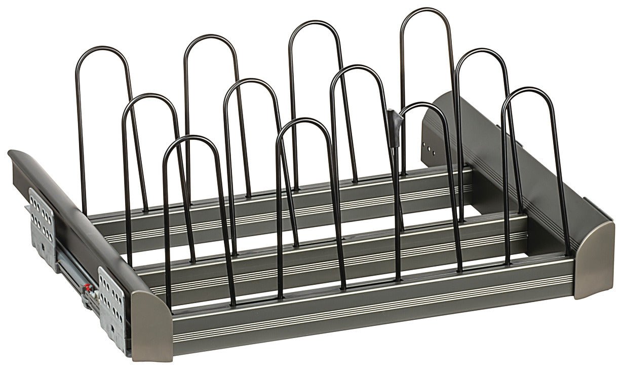 TAG Hardware Premium Shoe Rack Closet Wardrobe Organizer with Full extension Pullout Soft Close slides - KI Home