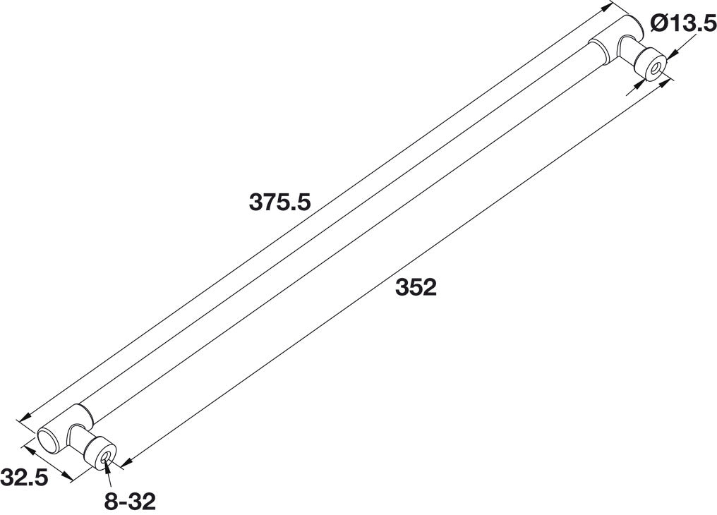TAG Hardware Premium Traditional Bar Drawer Handle – Elegant and Functional Cabinet Pull - KI Home