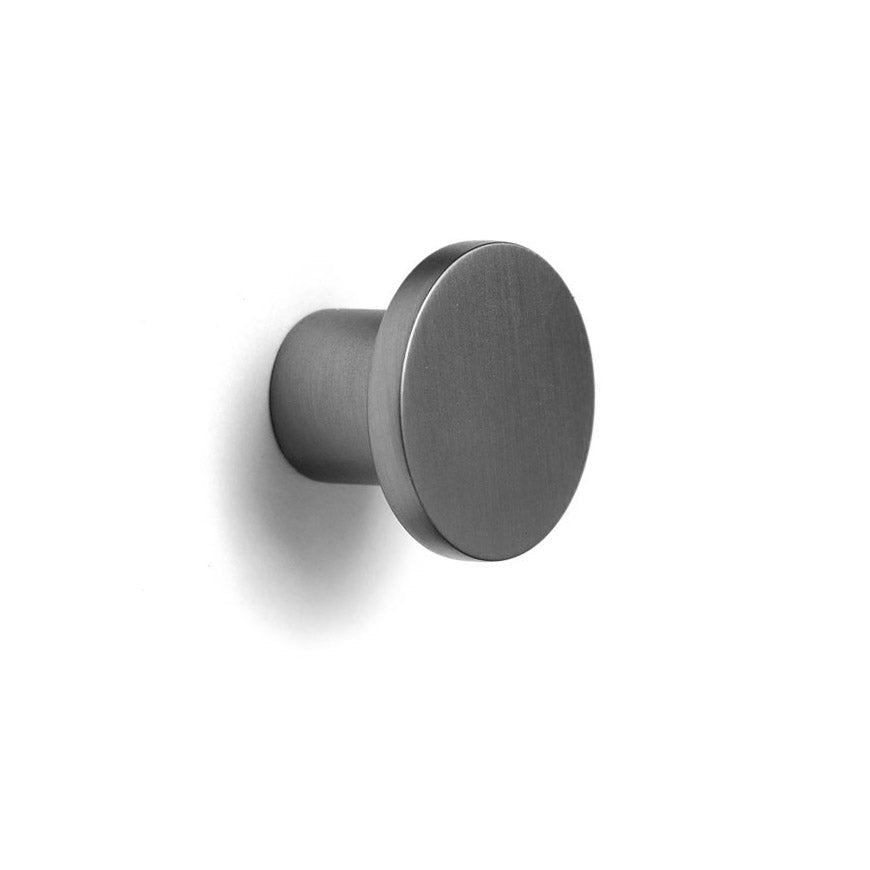 TAG Hardware Premium Valet Button: Retractable, Sleek Hanging Hook for Coats, Hats & Bags - KI Home