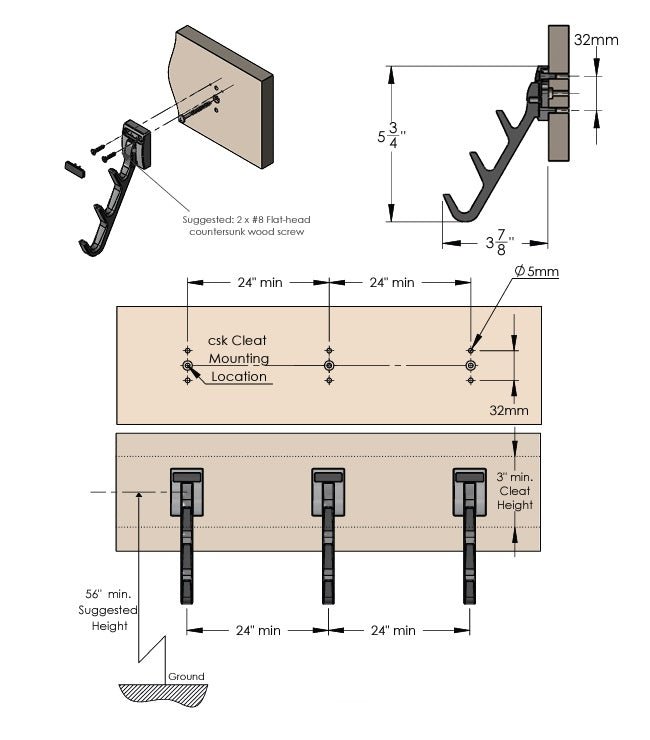 TAG Hardware Ultimate 3 - Case Pack – Premium Closet Organization Rack - KI Home