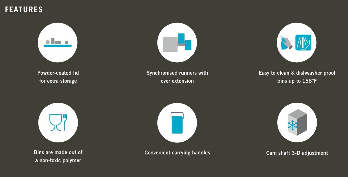 Vauth - Sagel Envi BMT Replacement Trash Can Bins, Made in USA - KI Home