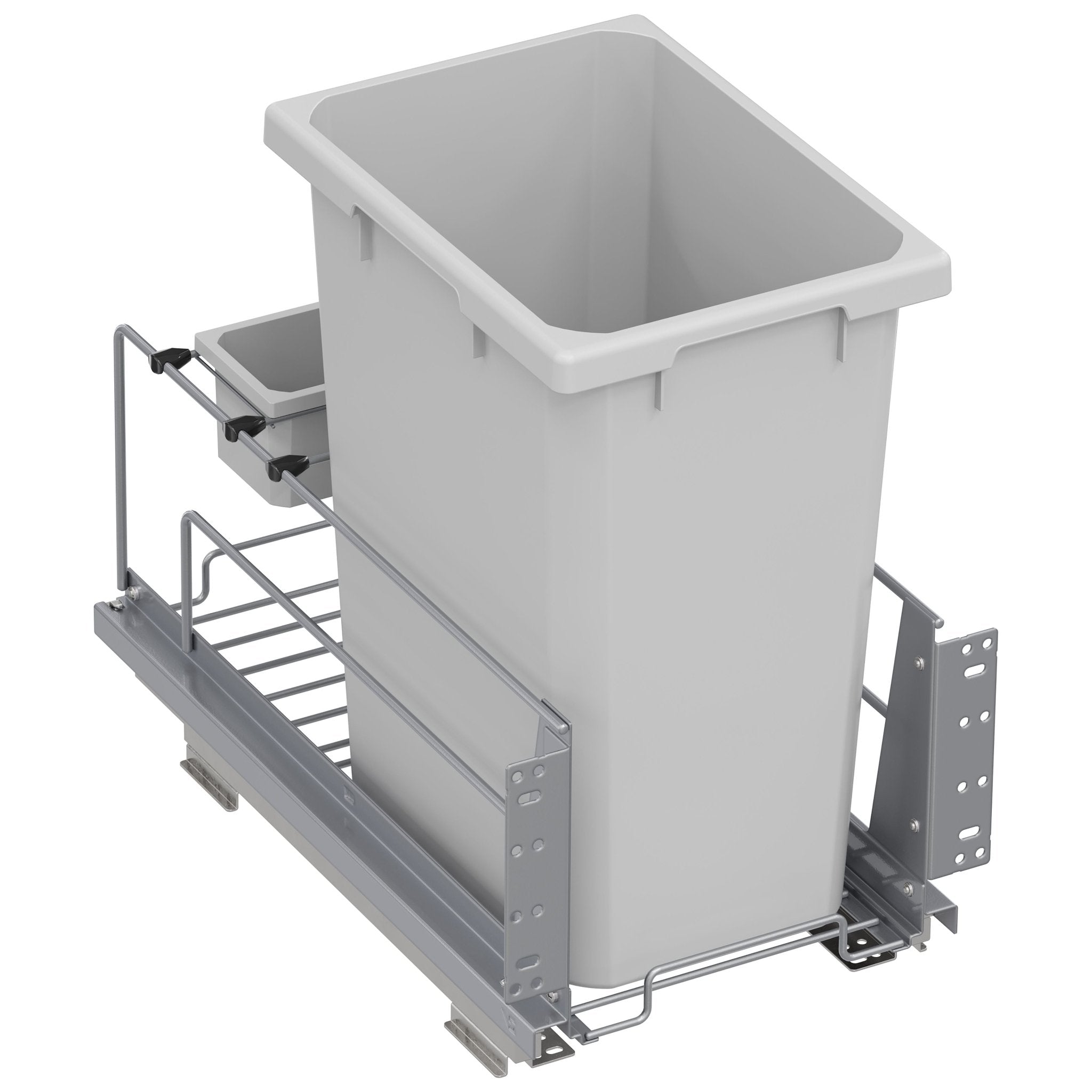 Vauth - Sagel Envi BMT Single 35 or 50 Quart Bottom Mount Soft - Close Waste Container System - KI Home