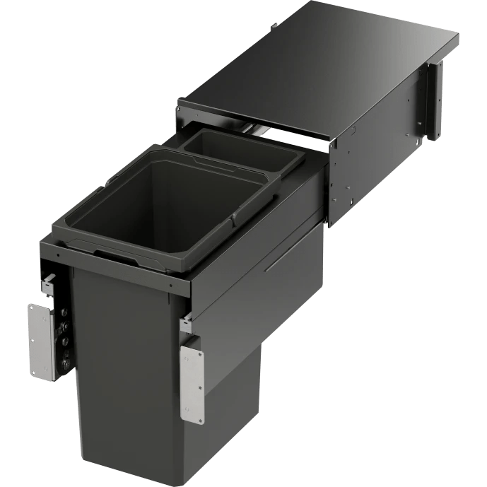 Vauth - Sagel ENVI® Space XX Top Mounted Over Extension Pullout Soft - Close Waste Bin System - KI Home