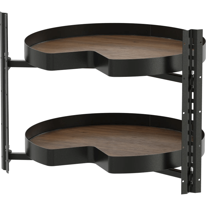 Vauth - Sagel VS COR® Wheel Pro Planero Kidney 2 - Shelf Independently Rotating Lazy Susan - KI Home