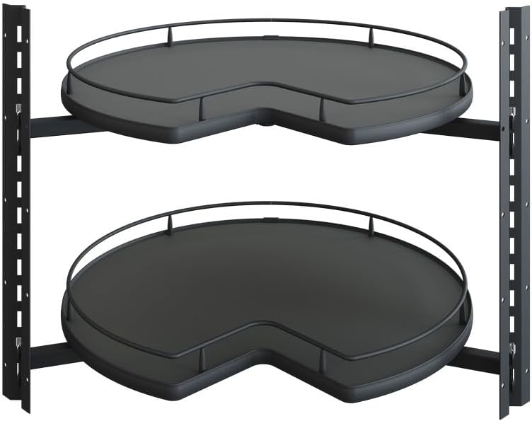 Vauth - Sagel VS COR® Wheel Pro Scalea Kidney 2 - Shelf Independently Rotating Lazy Susan - KI Home