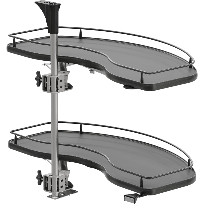 Vauth - Sagel VS CORNERSTONE® Swing Scalea Independant movement 2 - Shelf Lazy Susan for Blind Corner Cabinets - KI Home