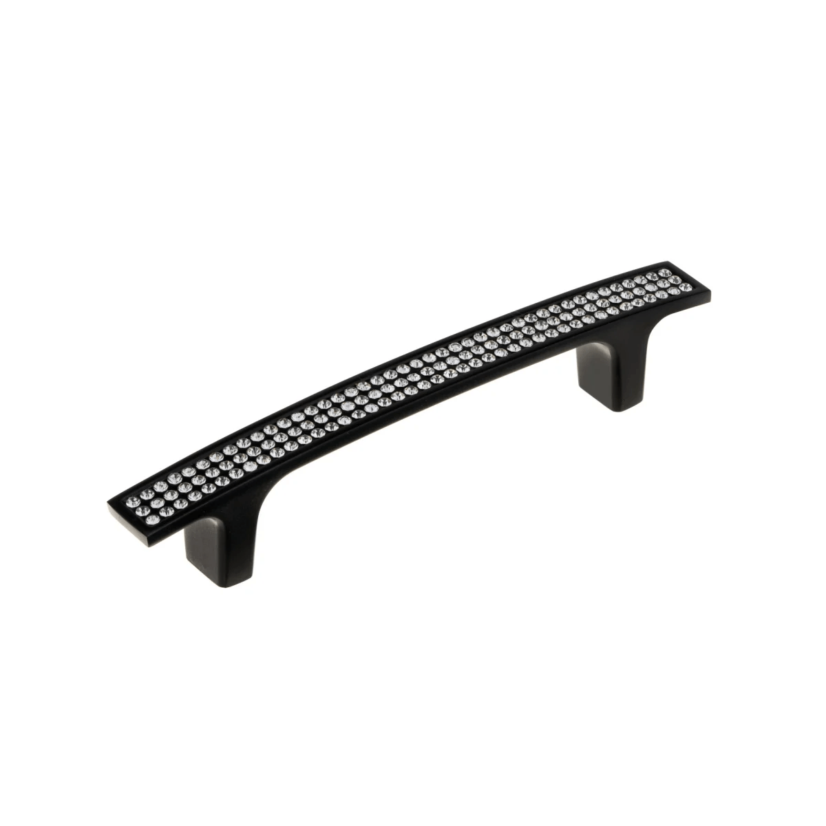 Vence Collection Modern Metal and Crystal Modern Cabinet and Drawer Pull Handle - KI Home