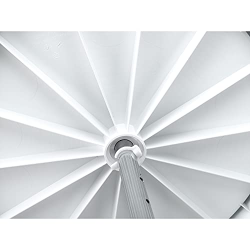 Rev-A-Shelf 18" Full Circle Dual Tier Lazy Susan Organizer for Upper Corner Wall Cabinets, Plastic Home Rotating Storage Shelves, White, 2062-18-11-1