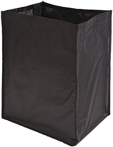 TAG Hardware Synergy Collection Replacement Black Nylon Laundry Bag for Pull-Out & Tilt-Out Hampers