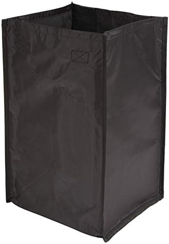 TAG Hardware Synergy Collection Replacement Black Nylon Laundry Bag for Pull-Out & Tilt-Out Hampers