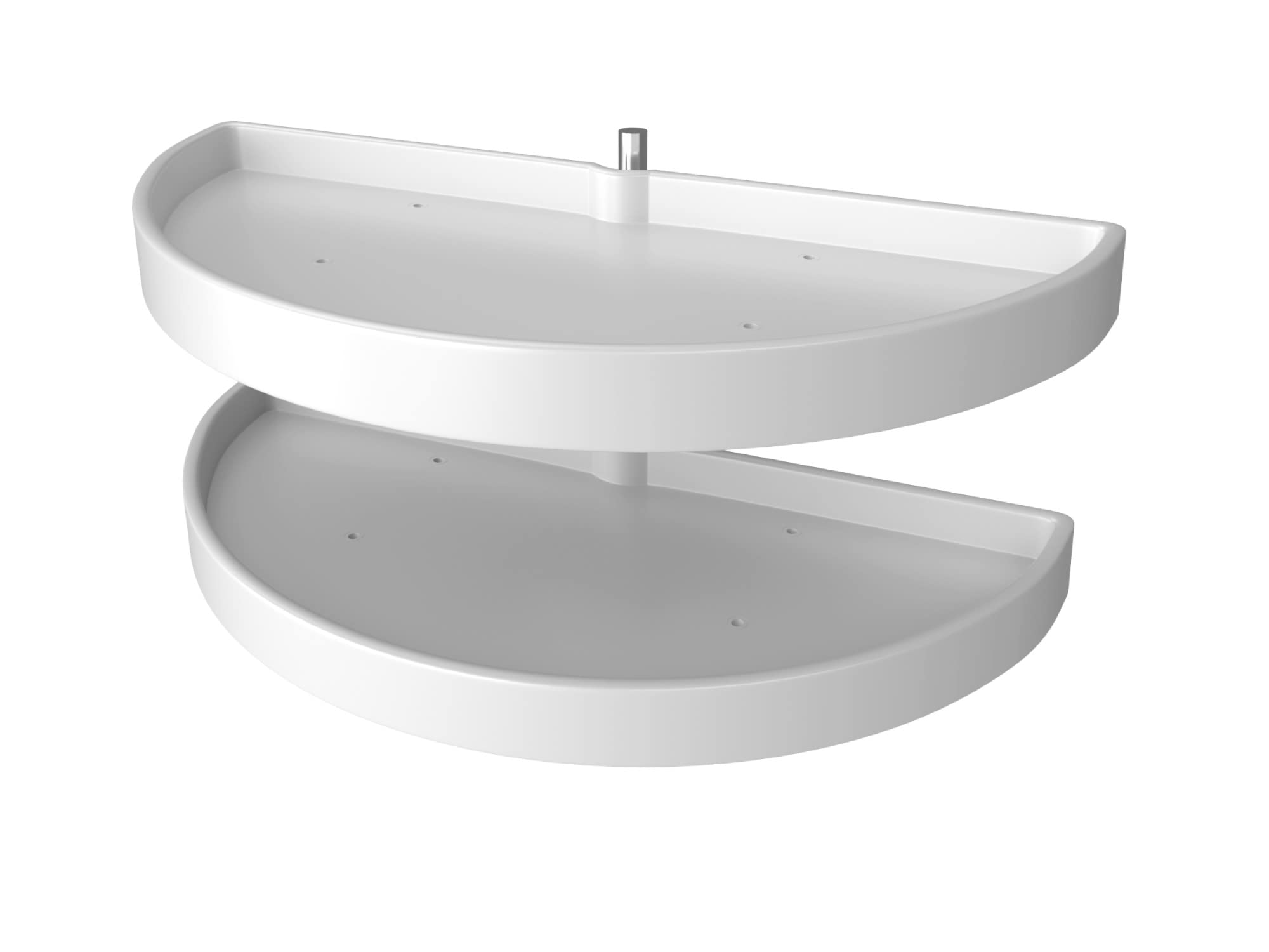 Rev-A-Shelf Pull-Out Half Moon Lazy Susan Shelf Sliding Organizer for Blind Corner Cabinets