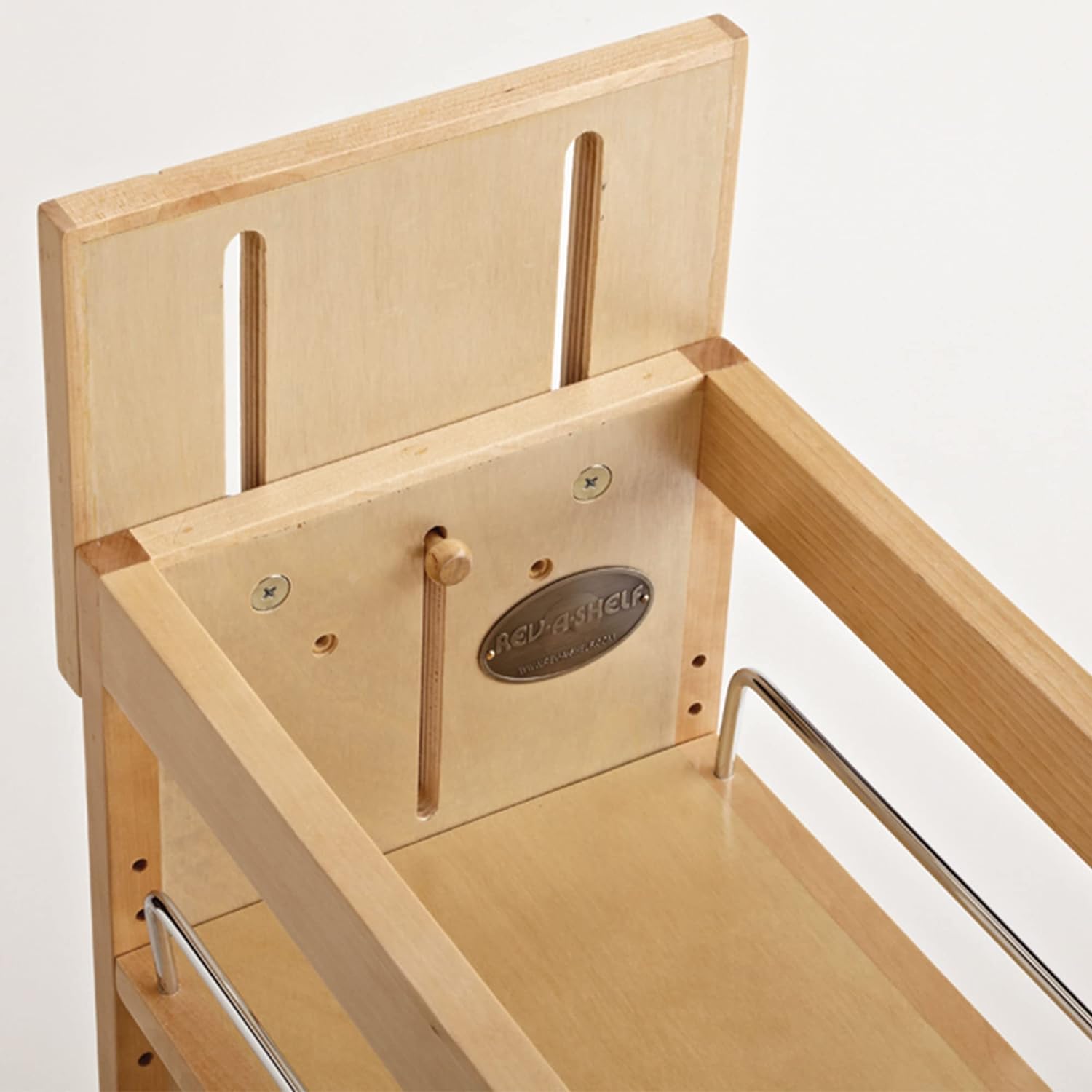 Rev-A-Shelf Pull Out Storage Organizer for Base Kitchen/Bathroom Cabinets with Full Extension Soft Close Slides