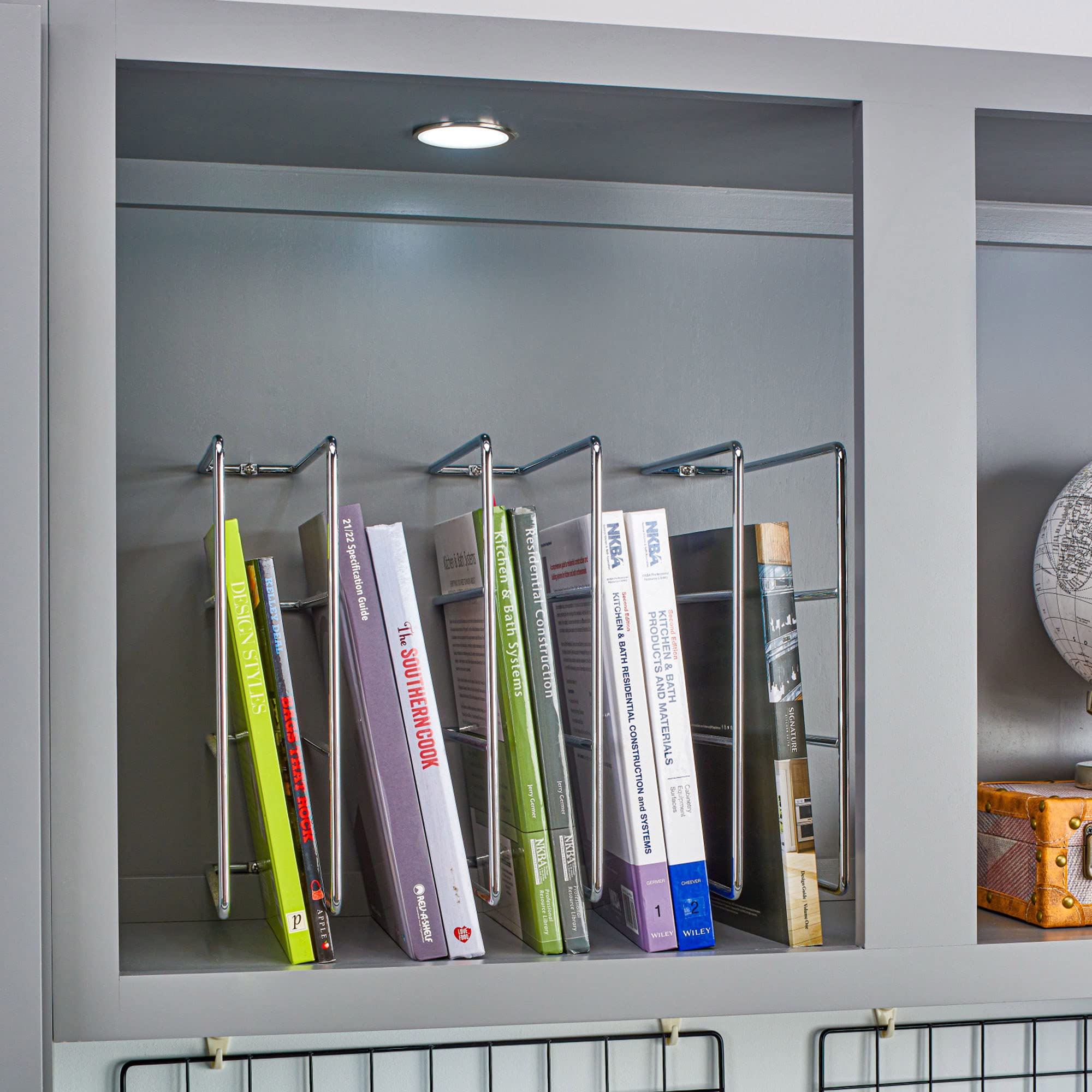 Rev-A-Shelf U-Shaped Wire Tray Divider Bakeware Cookie Sheet Organizer