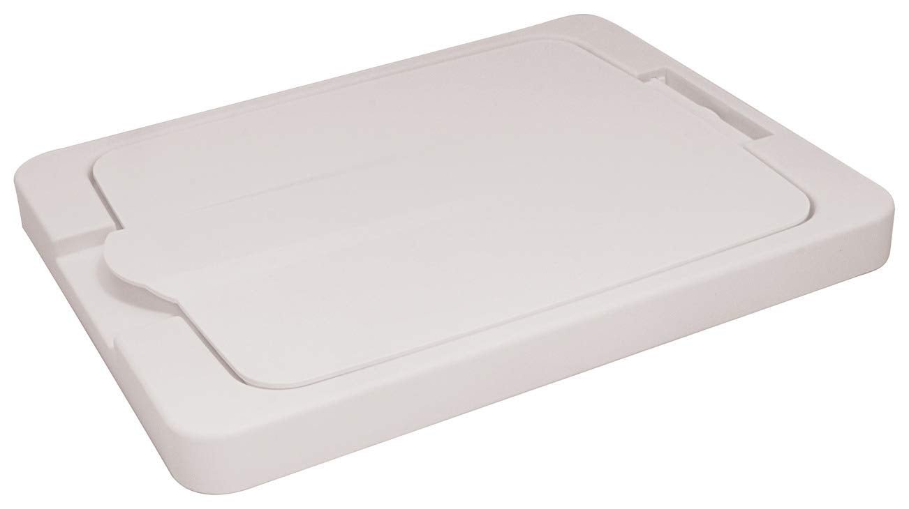 Kesseböhmer Replacement Trash Bin with Lid - 36 Qt (34L) or 52 Qt (49L), Made in USA - KI Home