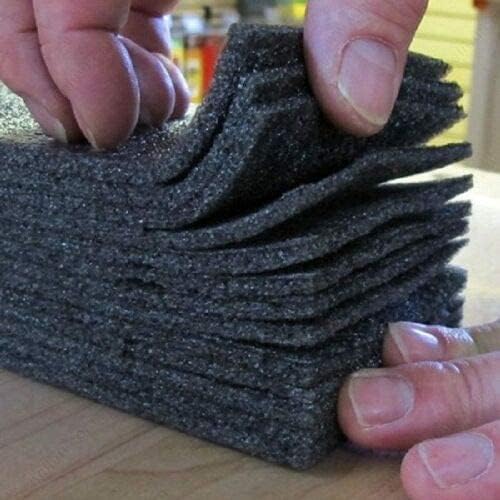 Premium Kaizen Shaping Foam – Workshop Tool Box Organizer Sheets | Easy Customizable Layers for Tools & Equipment | Black or White | Multiple Thickness Options - KI Home