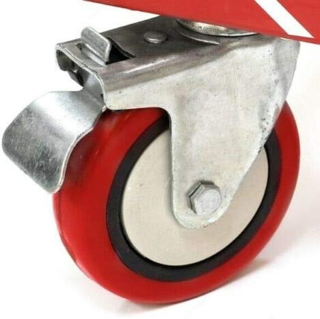 ProDrying Rack All - Metal Heavy - Duty Construction Multipurpose Versatile Material Handling Rack with Wheels - KI Home