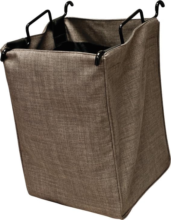 TAG Hardware Premium Closet Laundry Hamper Full Extension Soft - Close and Removable Bags and Handles - KI Home