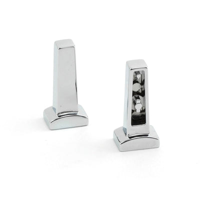 TAG Hardware One Pair Elite Shoe Fence End Posts