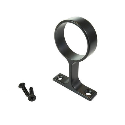 1 - 5/16" Round Suspended Closet Rod Center Support for Wardrobe Rods - KI Home