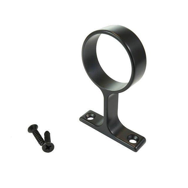 1 - 5/16" Round Suspended Closet Rod Center Support for Wardrobe Rods - KI Home