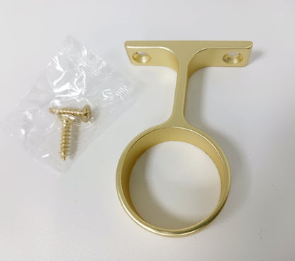 1 - 5/16" Round Suspended Closet Rod Center Support for Wardrobe Rods - KI Home