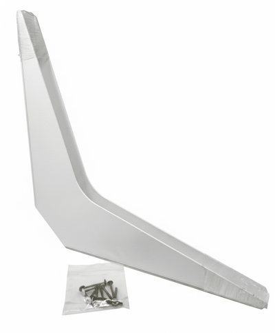 1 Pair BuiltTough 1/8" Solid Steel Universal Heavy - Duty Reversible Brackets | 1520 - 2900 lbs Capacity - KI Home