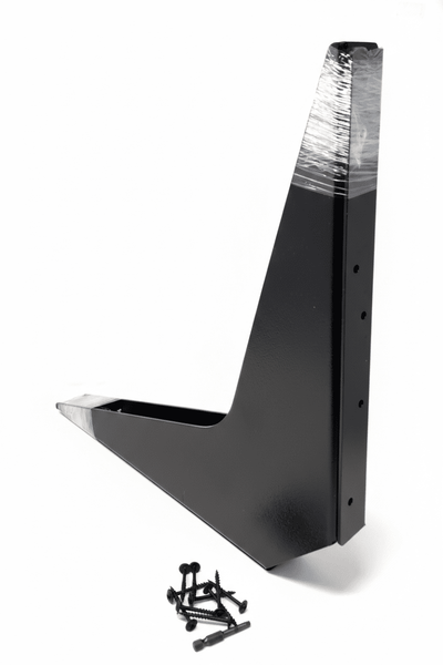 1 Pair BuiltTough Universal Heavy - Duty Reversible Brackets | 1/8" Solid Steel | 1520 - 2900 lbs Capacity - KI Home