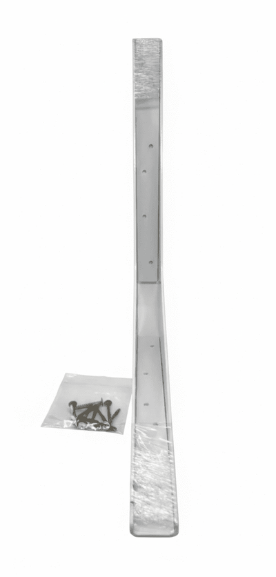 1 Pair BuiltTough Universal Heavy - Duty Reversible Brackets | 1/8" Solid Steel | 1520 - 2900 lbs Capacity - KI Home