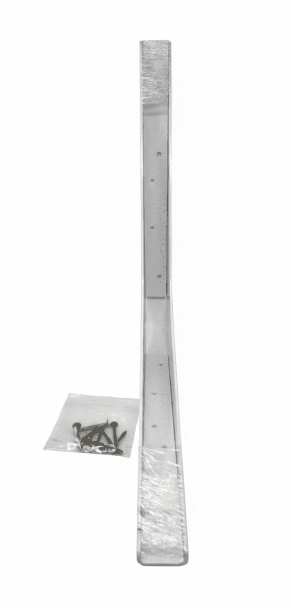 1 Pair BuiltTough Universal Heavy - Duty Reversible Brackets | 1/8" Solid Steel | 1520 - 2900 lbs Capacity - KI Home