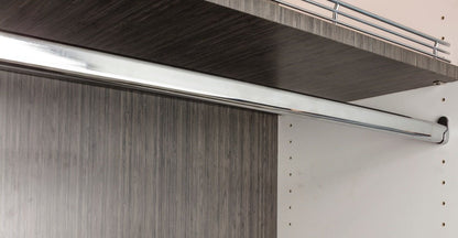 10 - Case ProPack: 98 - 7/16" Oval Closet Rods - Heavy - Duty Polished Chrome Steel for Commercial/Residential Use - KI Home