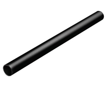 10 - Pack TAG Hardware 24" Long Premium Matte Black 1 5/16 Inch Diameter Round Wardrobe Tube Closet Rods - KI Home