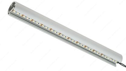 Richelieu 8 feet long Lighted Aluminum 1-5/16" Round Closet Rod with LED – Complete Kit