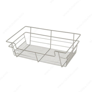 Designer Closet Full Extension Pull-Out Laundry Steel Wire Basket