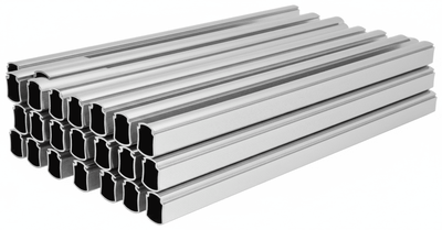 18 - Case ProPack (92" Long) TAG Hardware Premium Concave Wardrobe Closet Rods - Aluminum Hanging Rails - KI Home