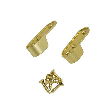 2 - Case ProPack 8ft (96") Oval Closet Wardrobe Rods with 4 End and 2 Center Supports - KI Home