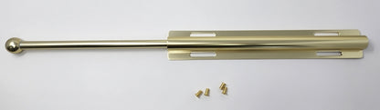 Richelieu Designer 12 Inch Long Expandable 8.5" Retractable Pullout Closet Wardrobe Valet Rod