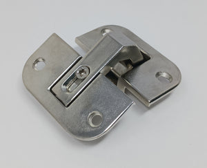 Heavy Duty Full Inset Adjustable Concealed Pie-Cut Corner Cabinet Door Hinge with 78 Degree Opening Angle