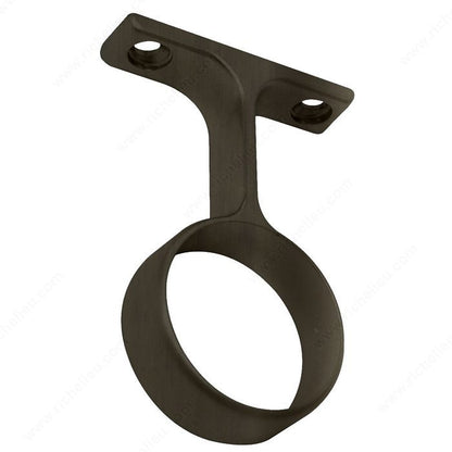 1-5/16" Round Closet Rod Center Support for Wardrobes | Multiple Finishes