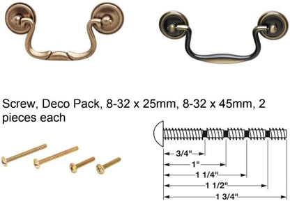 3" Center - to - Center Classic Drop Knocker Bail Cabinet Handle Drawer Pull Antique English - KI Home